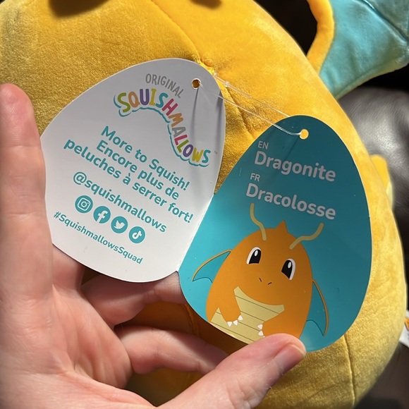 Pokémon dragonite squishmallow 10” - Picture 3 of 6